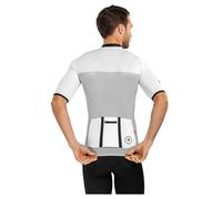 Siroko Maglia A Maniche Corte M2 Granfondo White / Grey