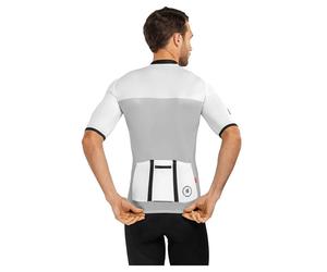 Siroko Maglia A Maniche Corte M2 Granfondo White / Grey