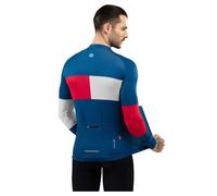 Siroko Maglia A Maniche Lunghe M2 Vezzana Blue / Red