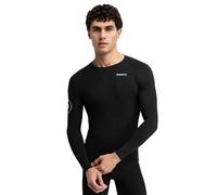 SIROKO - Maglia Ciclismo Maniche Lunghe M9 Scanuppia Black - S - Nero