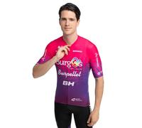 SIROKO - Maglia da Ciclismo - Burgos Burpellet BH BBBH Burgos Pink - S - Rosa