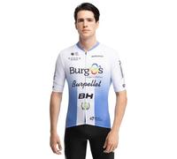 SIROKO - Maglia da Ciclismo - Burgos Burpellet BH BBBH Campeon Guatemala - XL - Bianco
