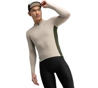 SIROKO - Maglia da Ciclismo Gravel a Maniche Lunghe GM3 Dempster - M - Beige/Verde