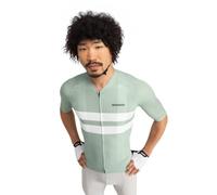 SIROKO - Maglia da Ciclismo Termica a Maniche Lunghe SRX M4 Volta - M - Verde Militare/Nero