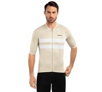 SIROKO - Maglia da Ciclismo Estiva M3 Swift - S - Beige/Bianco