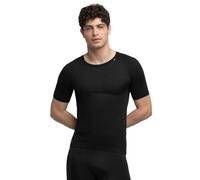 SIROKO - Maglia Intima da Ciclismo a Maniche Corte in Lana SRX Black Ice - S-M - Nero