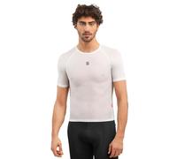 SIROKO - Maglia Intima Tecnica da Ciclismo Manica Corta Clout - L-XL - Bianco