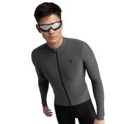 SIROKO - Maglia Termica da Ciclismo per Le Mezze Stagioni M7 Sampeyre - XL - Grigio