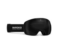 Siroko Maschera da Sci e Snowboard G-core Kitzbühel Nero Black Mirror CAT3 Uomo/Donna