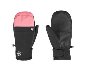 SIROKO - Muffole da Sci e Snowboard PITZTAL Pink - L - Nero/Rosa bubblegum