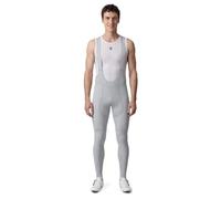 SIROKO - Pantaloncini lunghi da bicicletta SRX Supreme Gray, grigio, L