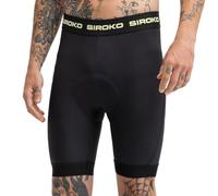 SIROKO - Pantaloncini MTB MTB MoveFit Black, Nero , L