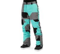 SIROKO - Pantaloni da Snowboard P1 Sleet - M - Turchese/Grigio