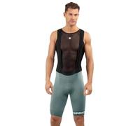 SIROKO Salopette ciclismo a gamba corta uomo BX Oberwald SIROKO Verde Militare | Siroko XS