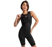 SIROKO - Salopette da Ciclismo Riciclata da Donna Comet - XL - Nero