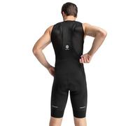 SIROKO - Salopette da Ciclismo Riciclata Malhao - S - Nero