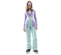 SIROKO - Salopette de Snowboard da Donna B1-W Lenk - XS - Verde/Rosa