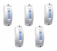 Sirsen 5 pezzi Pyrosensore infrarossi tenda marrone per finestre