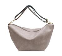 Sirseon Borse da donna in pelle PU morbida,Borsa tote in pelle PU, Tote a tracolla regolabile morbida, grande tote da periferia autunno inverno lavoro, scuola, viaggi, grigio, Se référer au descriptif