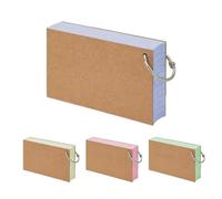 Sirseon Carte di corrispondenza a righe, Carte Flash a righe, 200 carte di studio perforate | Schede flash 3 x 5 pollici per lista di cose da fare, registrazione riunioni, casa, apprendimento,