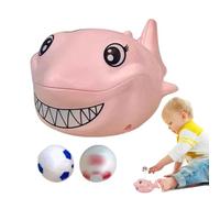 Sirseon Giocattolo di soffiaggio di palla per tutti-piccoli, giocattolo di palla galleggiante | con 2 palline, piccolo squalo, giocattolo a sospensione, palla soffiante - modello di palla soffiante