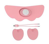 Sirseon Macchina per massaggiatore addominale, massaggiatore addominale portatile - Cuscinetto massaggiante elettrico per il periodo mestruale - Strumento di massaggio a 6 modalità per viaggi