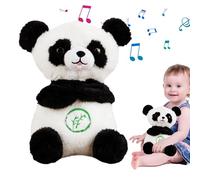 Sirseon Panda calmante, Panda Addormentata Peluche Che | Macchina del Suono di Panda di Peluche - Panda Peluche con Luci e Movimento di azione ritmico per un'esperienza rilassante