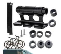 Sirseon Supporto da ciclismo per piattaforma per camion, supporto per forcella da ciclismo a sgancio rapido - Mensola per blocchi da ciclismo | Portapacchi per tetto auto con asse,