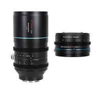 SIRUI 100 mm T2.9 1.6X Vollformat-Anamorphes Objektiv-Set mit 1,25 x amorphem Adapter, E-Mount