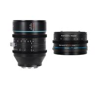 SIRUI 35 mm T2.9 1.6X Vollformat-Anamorphes Objektiv-Set mit 1,25 x amorphem Adapter (E-Mount)