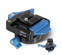 SIRUI Arca Kit Piastra a Sgancio Rapido per Fotocamera con Testa Panoramica Rotante a 360 Gradi, con Filettatura da 1/4" e 3/8", Piastra Sgancio Rapido per Fotocamera, Treppiede, Monopiede, DSLR