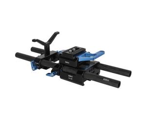 Sirui Base a sgancio rapido SC-BPS con morsetto, cursore, piastra di scambio video e supporto per obiettivo