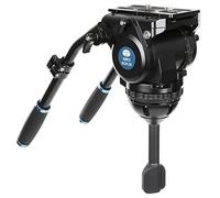 Sirui BCH -30 orientatore video fluido/testa con borsa (7 one-stage Frizione, peso: 4,6 kg, 100 mm Semi-sferica, alluminio), Nero