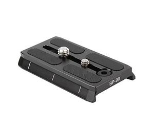 Sirui BP-90 piastra a sgancio rapido per Sirui teste BCH-10 / VH-10 (in alluminio, 90x51x12mm, 66G) nero