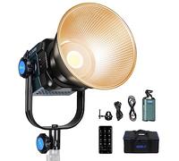 SIRUI C150B Bi Color COB Video Light, 150W Compact LED Luce continua con supporti Bowen, riflettore, 6100Lux@1m 2800-7000k, TLCI98 CRI96, 12 effetti di luce, Box/App Control, per Studio Fotografico