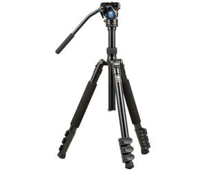 Sirui ET-2004+VA-5 Treppiede Easy Traveler con testa panoramica video VA-5 Alluminio nero