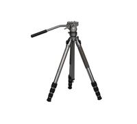 SIRUI GT04+GT5 Treppiede per fotocamera con testa panoramica a 360°, vite autoregolante da 1/4"-3/8", colonna centrale reversibile, angolo di inclinazione semiautomatico