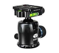 SIRUI K-20X Testa a sfera per treppiede in alluminio Testa a sfera panoramica rotante a 360 ° con piastra a sgancio rapido TY-50X Arca Swiss e livella a bolla per treppiede Monopiede DSLR Capacità di carico della fotocamera fino a 25KG