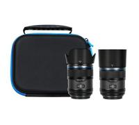 Sirui Kit di obiettivi autofocus Sniper 16 mm + 75 mm f/1,2 APS-C Carbonio Sony attacco E nero