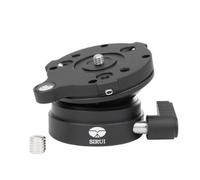 Sirui LE-60 testa per treppiede Nero Alluminio 1/4\" Pan