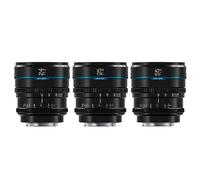 Sirui Night Walker 24+35+55mm T1.2 S35 Cine Set con custodia Attacco MFT nero