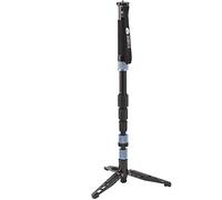 SIRUI P-204SR Monopiede video multifunzione in alluminio a 4 sezioni con piedini di supporto