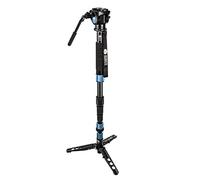 SIRUI P-204SR + VA-5 Monopiede con supporto Spider e Responsabile Video - Nero