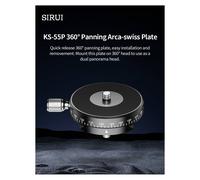 SIRUI PIASTRA KS-55P panorama QUICK RELASE PLATE