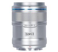 Sirui Sniper AF 23 mm f/1,2 in metallo argento Sony attacco E