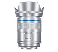 SIRUI Sniper Obiettivo Grandangolo Autofocus APS-C 16mm F1.2 per A5, A6, FX30, ZV-E10 (Attacco E, Argento)