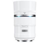 SIRUI Sniper Obiettivo Grandangolo Autofocus APS-C 75mm F1.2 per Z30, Z50, Zfc (Attacco Z, Bianco)