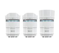 SIRUI Sniper Set Obiettivi Grandangolo Autofocus APS-C 23mm, 33mm, 56mm F1.2 per A5, A6, FX30, ZV-E10 (Attacco E, Bianco)