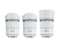 SIRUI Sniper Set Obiettivi Grandangolo Autofocus APS-C 23mm, 33mm, 56mm F1.2 per X-T4, X-T5, X-H1, X-H2/H2S, X-T3, X-T30, X-S10 (Attacco X, Bianco)