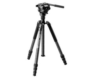 Sirui SP024+B5X Treppiede in carbonio con panhead video / compatibile con Arca Swiss nero